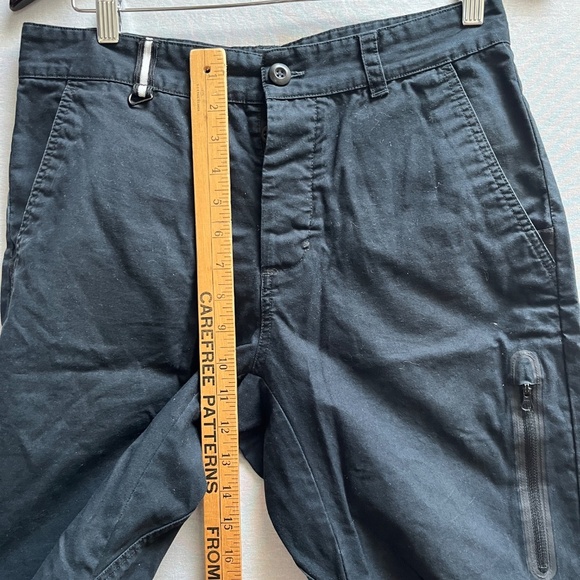 Nike cotton cargo  button fly black shorts Sz M - Picture 10 of 10